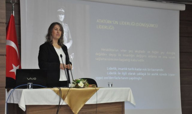 EÜ’de “Atatürk’ün Dönüşümcü Liderliği” anlatıldı