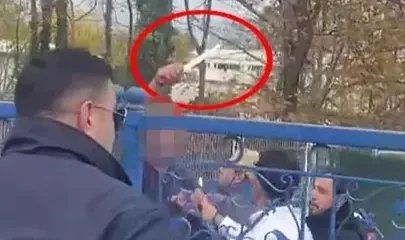 Fabrikaya denetime giden zabıta ekiplerine bıçaklı tehdit