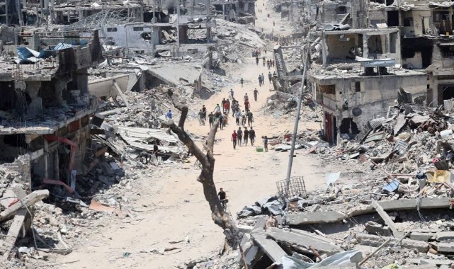 Gazze’de can kaybı 43 bin 374’e yükseldi