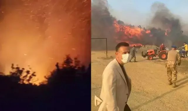 Hatay'daki orman yangını, 20 saat sonra kontrol altında