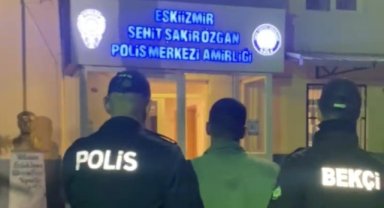 Hırsız kaçtı, polis yakaladı