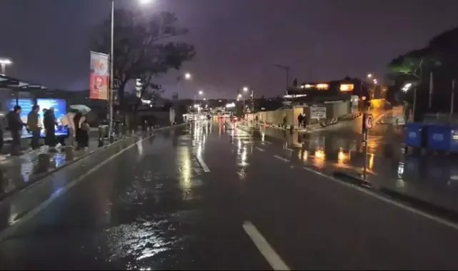 İstanbul'da yağış etkili oluyor