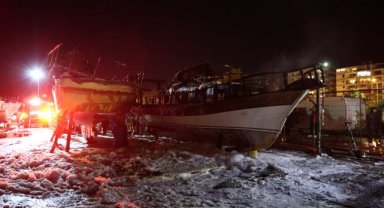 İzmir'de balıkçı teknesinde tüp patladı: 1 ölü