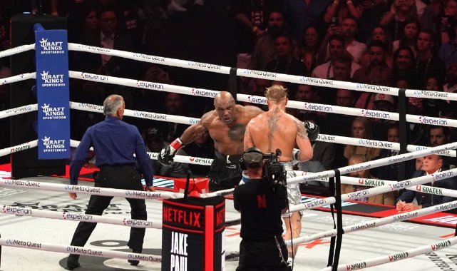 Jake Paul, Mike Tyson’ı mağlup etti