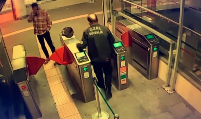 Kadıköy Marmaray’da güvenlik görevlisi tartıştığı yolcuyu vurdu