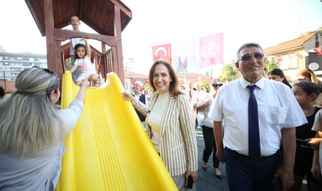 Karşıyaka Belediyesi 1 ayda 100’den fazla parkı bakıma aldı