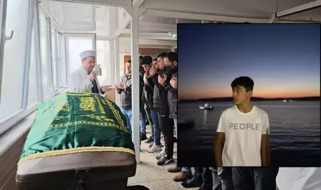 Lokomotifin otomobile çarptığı kazada ölen Efe Baran, toprağa verildi