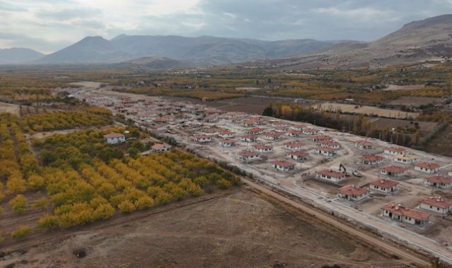 Malatya’da deprem konutları hızla tamamlanıyor