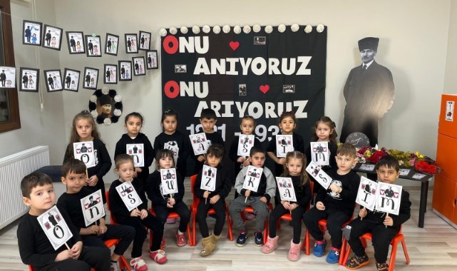 Minikler’den Anlamlı 10 Kasım Atatürk’ü Anma Töreni