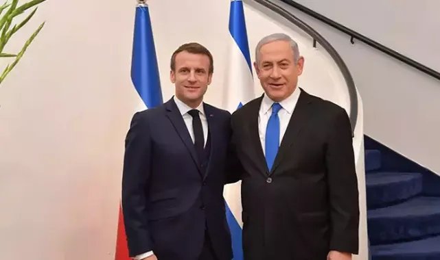 Netanyahu, Macron’dan UCM kararını uygulamamasını istedi