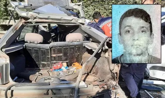 Otomobille hafif ticari araç çarpıştı: 1 ölü, 1 yaralı