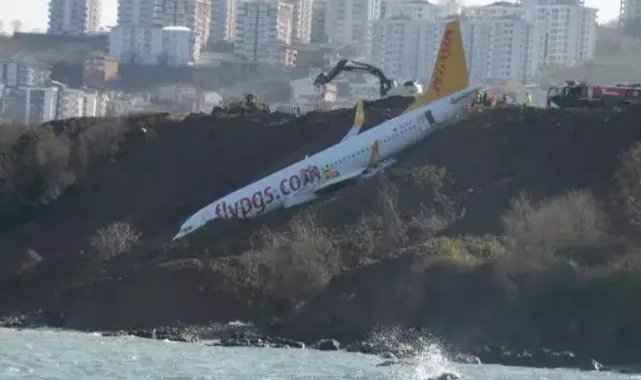 Pistten çıkıp, deniz kenarında duran uçağın davasında savcıdan pilotlara ceza talebi