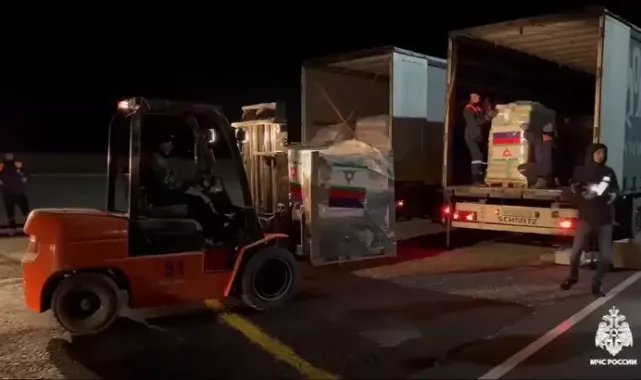 Rusya’dan Gazze’ye 28 tonluk insani yardım
