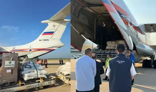 Rusya’dan Lübnan’a 24 tonluk insani yardım