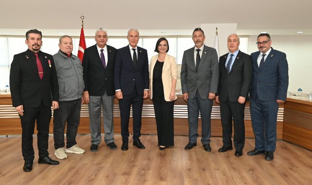 TEMAD tam kadro Başkan Helil Kınay’ı ziyaret etti