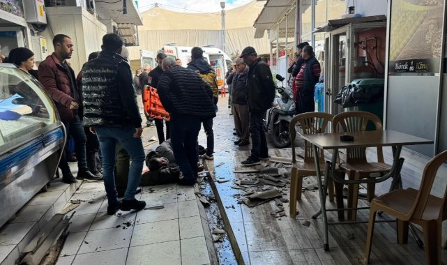 Temizlik yaparken gördüğü deliği kapatmak için çıktığı tavandan düştü