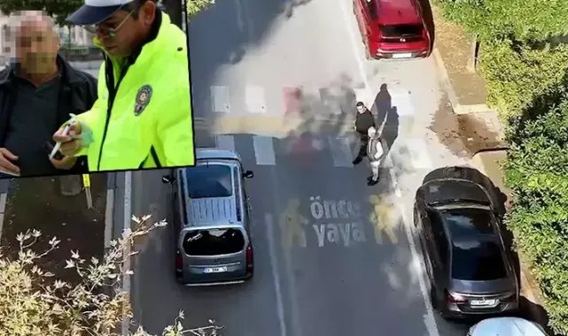 Yayaya yol vermeyince ceza kesildi, ‘yürüse dururdum’ dedi