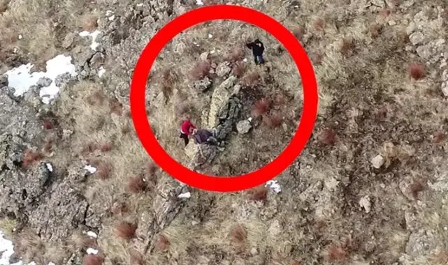 2 yaban keçisini avlayanlar dronla yakalandı, 1 milyon 327 bin lira ceza uygulandı