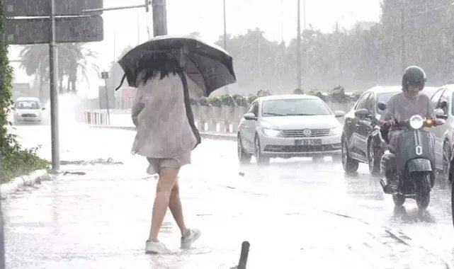 Antalya'da 'çok kuvvetli sağanak' uyarısı