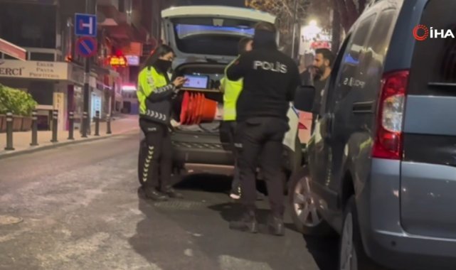 Avcılar’da alkollü sürücü polise zor anlar yaşattı: Alkol testini reddetti