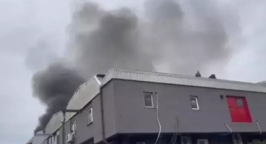 Bahçelievler'de sanayi sitesinde iş yeri yangını