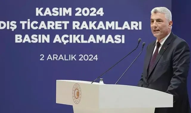Bakan Bolat: 2024'te dış ticaret açığımız yüzde 27 azaldı