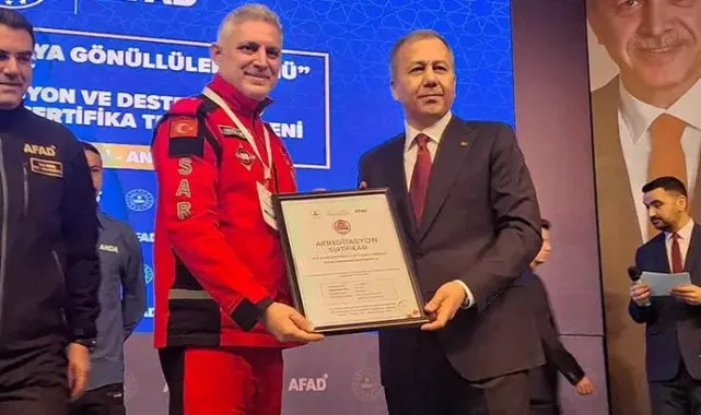 Bakan Yerlikaya: AFAD gönüllü sayımız, 1 milyon 545 bine yükseldi