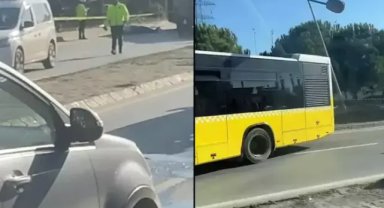 Başakşehir'de İETT otobüsünün çarptığı kişi öldü