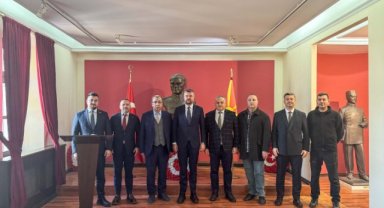 Başkan Görkem Duman Kuzey Makedonya’da temaslarda bulundu