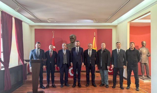 Başkan Görkem Duman Kuzey Makedonya’da temaslarda bulundu