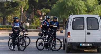 Bisikletli zabıtadan çevreci denetim