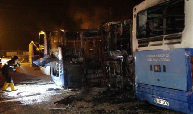 Burdur’da feci yangın