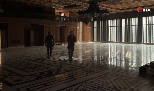 Esad'ın lüks evi sessizliğe gömüldü