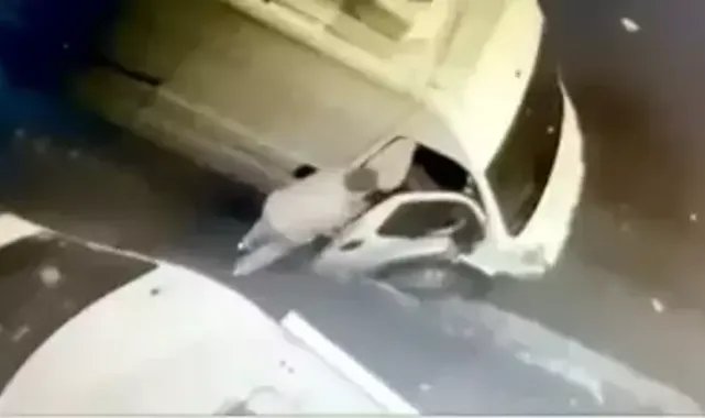 Esenyurt’ta minibüsten 38 saniyede hırsızlık