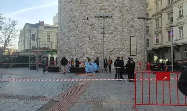 Galata Kulesi'nden düşen kişi hayatını kaybetti