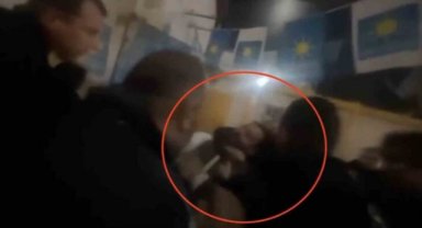 İYİ Parti Genel Başkanı Dervişoğlu’nun korumalarından basın mensuplarına sert müdahaleye tepki