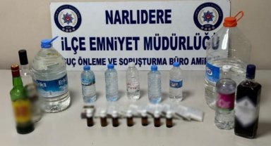 İzmir’de yeni yıl öncesi kaçak alkol operasyonu