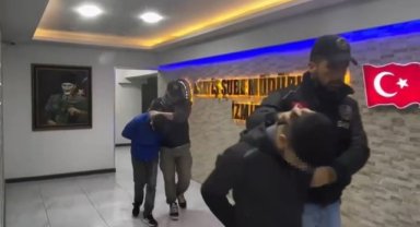 İzmir Konak'ta eve silahlı saldırı düzenleyen, 3 şüpheliden biri 13 yaşında
