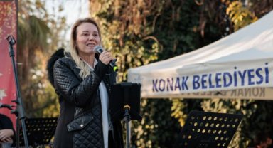 Konak’ta yeni yıl coşkusu kermeslerle devam ediyor