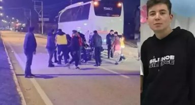 Motosiklet, otobüse arkadan çarptı: 1 ölü, 1 yaralı