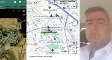 Salim Güran'ın telefonundaki uygulamanın cinayet saatinde kaydettiği 45 adım, dava dosyasında