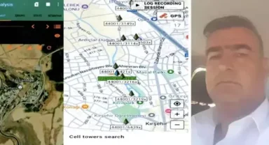 Salim Güran'ın telefonundaki uygulamanın cinayet saatinde kaydettiği 45 adım, dava dosyasında