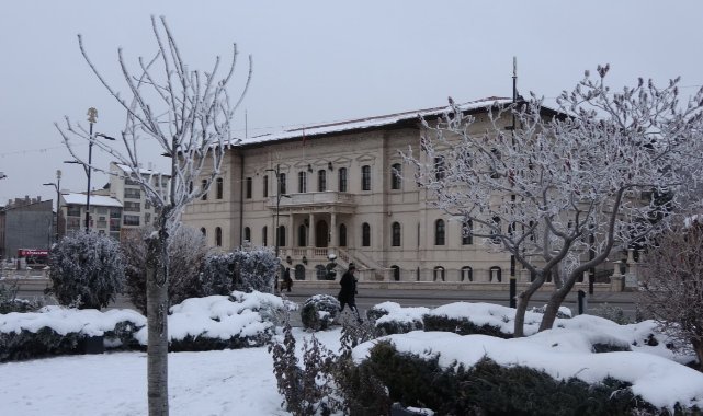 Sivas’ta Sibirya soğukları, eksi 15 derece ile doğa sanata dönüştü