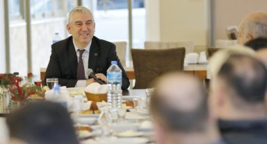 Başkan Çelik Gazeteciler gününde bölge Gazetecileriyle bir araya geldi