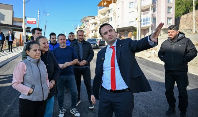 Başkan Eşki’den ulaşıma estetik dokunuş: Atatürk Mahallesi yolu yenilerek yeni yıl öncesi kullanıma açıldı