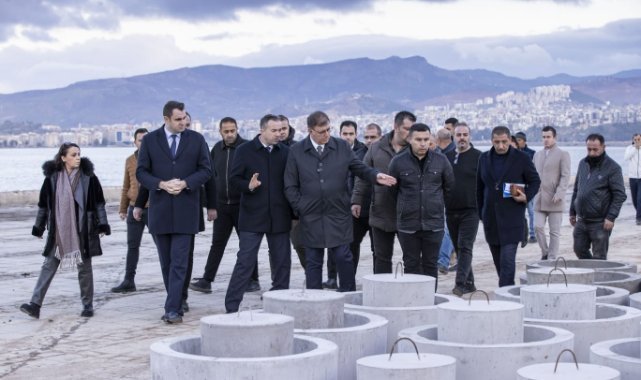 Başkan Tugay Kordon’daki çalışmaları inceledi