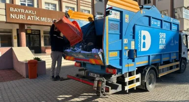 Bayraklı’dan geri dönüşüme 1 yılda 650 ton atık