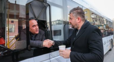 Bucalılar güne sıcak çorba ile başladı
