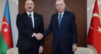 Cumhurbaşkanı Erdoğan, Azerbaycan Cumhurbaşkanı Aliyev ile görüştü
