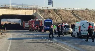 Denizli'de işçileri taşıyan midibüs devrildi; 4 ölü, 19 yaralı